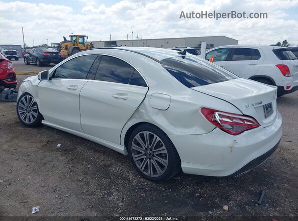 WDDSJ4EB3JN550763 2018 MERCEDES-BENZ CLA 250 White Tył lewy