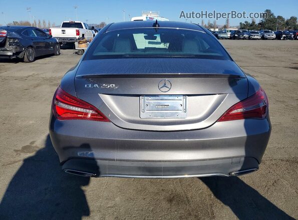 WDDSJ4EB3KN704728 2019 MERCEDES-BENZ CLA-CLASS Charcoal Rear view
