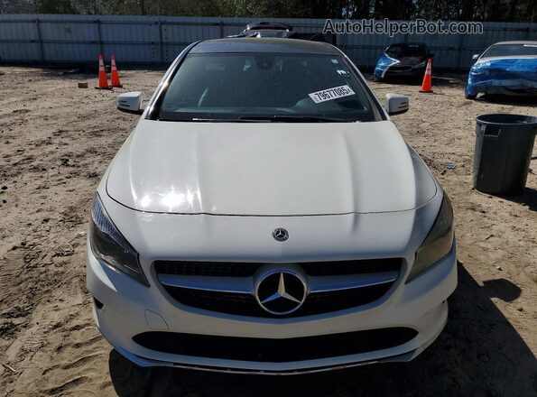 WDDSJ4EB4HN410781 2017 MERCEDES-BENZ CLA-CLASS Белый Вид сзади
