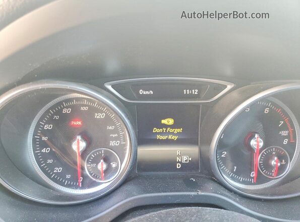 WDDSJ4EB4HN410781 2017 MERCEDES-BENZ CLA-CLASS Белый Вид задних сидений