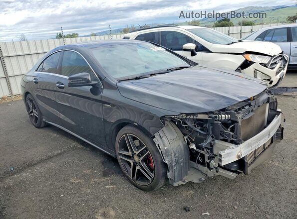 WDDSJ4EB5HN495243 2017 MERCEDES-BENZ CLA-CLASS Black Front right