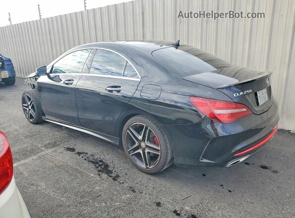 WDDSJ4EB5HN495243 2017 MERCEDES-BENZ CLA-CLASS Black Rear left