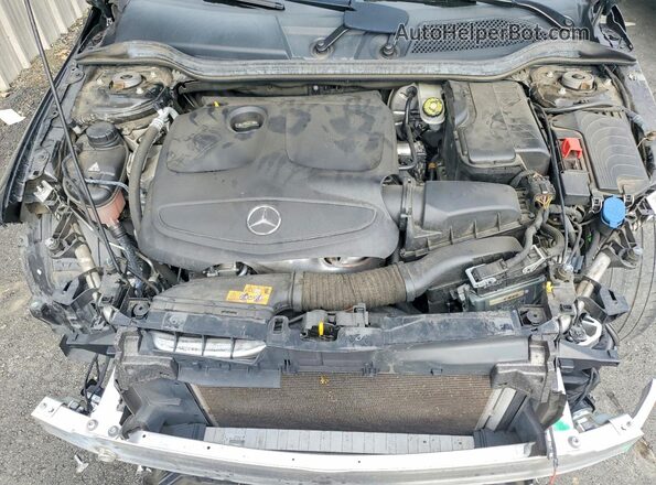 WDDSJ4EB5HN495243 2017 MERCEDES-BENZ CLA-CLASS Black Rear interior view