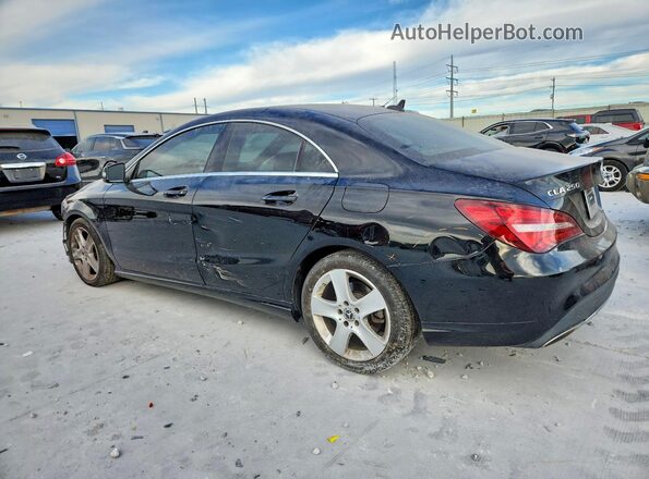 WDDSJ4EB5JN604290 2018 MERCEDES-BENZ CLA-CLASS Black Tył lewy