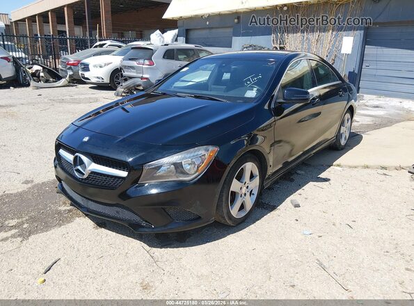 WDDSJ4EB7GN294443 2016 MERCEDES-BENZ CLA 250 Black Передня ліва чверть