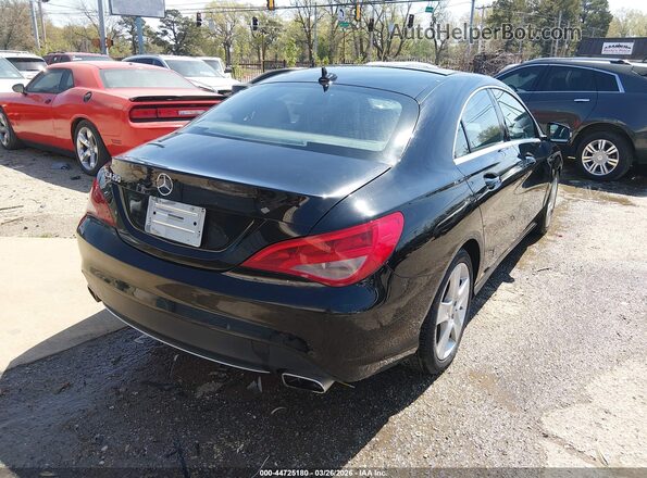 WDDSJ4EB7GN294443 2016 MERCEDES-BENZ CLA 250 Black Задня права чверть