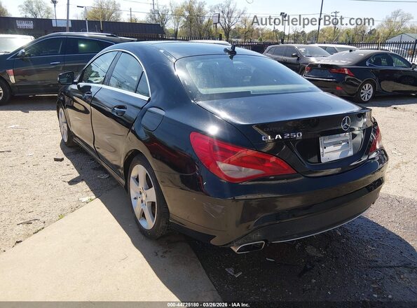 WDDSJ4EB7GN294443 2016 MERCEDES-BENZ CLA 250 Black Задня ліва чверть