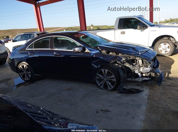 WDDSJ4EB7JN503834 2018 MERCEDES-BENZ CLA 250 Dark Blue 
