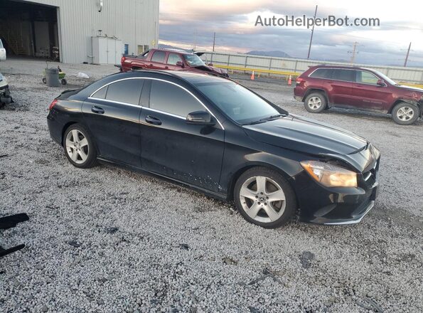 WDDSJ4EB7JN544125 2018 MERCEDES-BENZ CLA-CLASS Black Передня права чверть