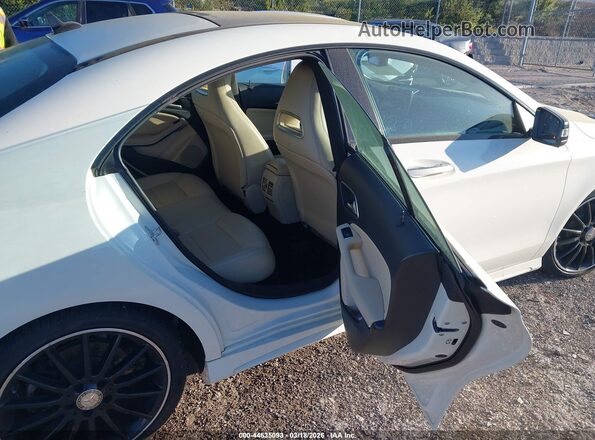 WDDSJ4EB8GN318233 2016 MERCEDES-BENZ CLA 250 White Vista de la etiqueta del VIN
