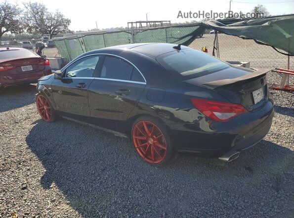 WDDSJ4EB8GN341835 2016 MERCEDES-BENZ CLA-CLASS Black Задня ліва чверть