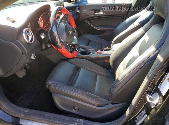 WDDSJ4EB8GN341835 2016 MERCEDES-BENZ CLA-CLASS Black Вид салону спереду