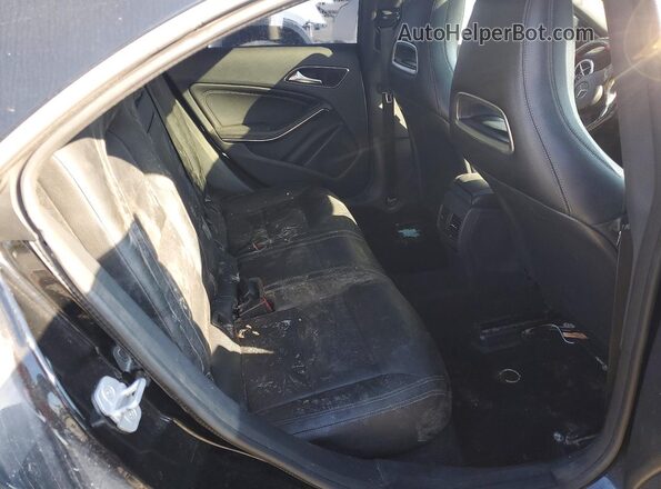 WDDSJ4EB8GN341835 2016 MERCEDES-BENZ CLA-CLASS Black Вид задніх сидінь