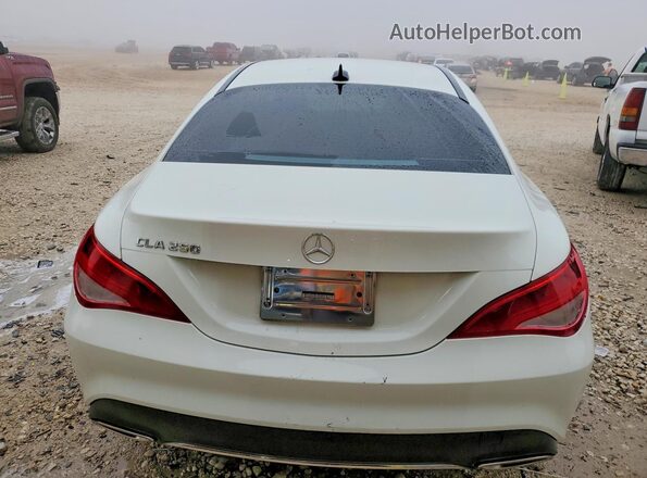 WDDSJ4EB9HN467185 2017 MERCEDES-BENZ CLA-CLASS White Հետևի տեսք