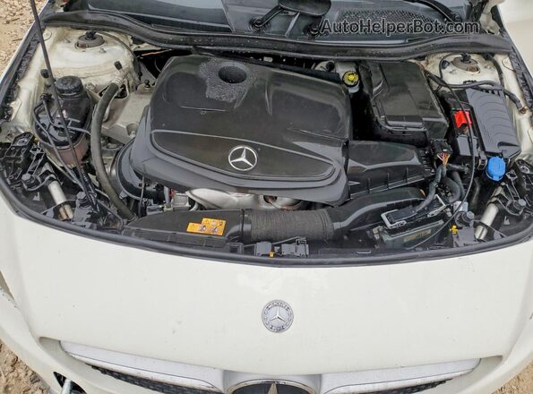 WDDSJ4EB9HN467185 2017 MERCEDES-BENZ CLA-CLASS White Սալոնի հետևի տեսք