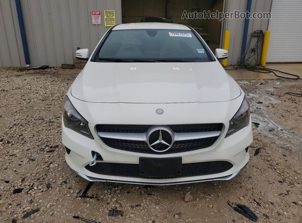 WDDSJ4EB9HN467185 2017 MERCEDES-BENZ CLA-CLASS White Դիմացի տեսք