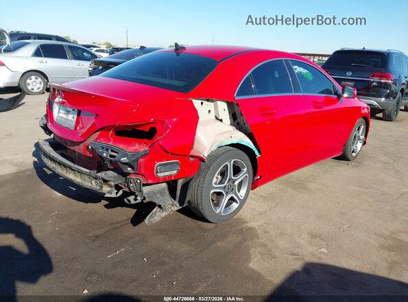 WDDSJ4EB9JN590412 2018 MERCEDES-BENZ CLA 250 Красный 