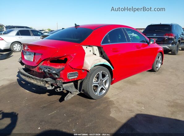 WDDSJ4EB9JN590412 2018 MERCEDES-BENZ CLA 250 Красный 
