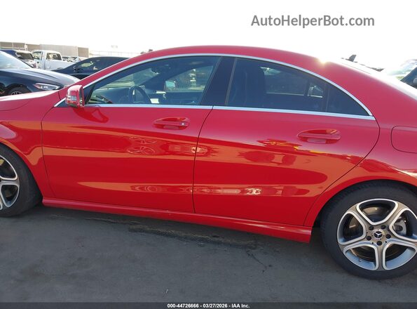 WDDSJ4EB9JN590412 2018 MERCEDES-BENZ CLA 250 Красный 