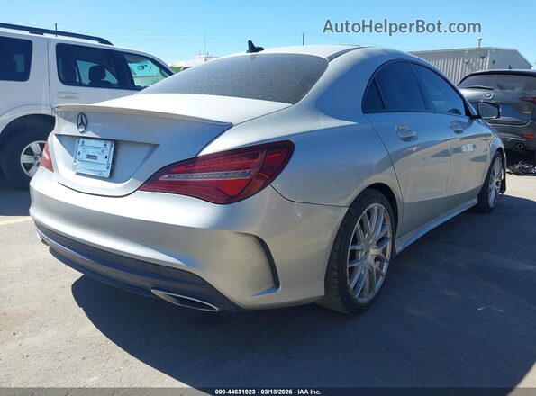 WDDSJ4EBXJN591102 2018 MERCEDES-BENZ CLA 250 Silver Задня права чверть