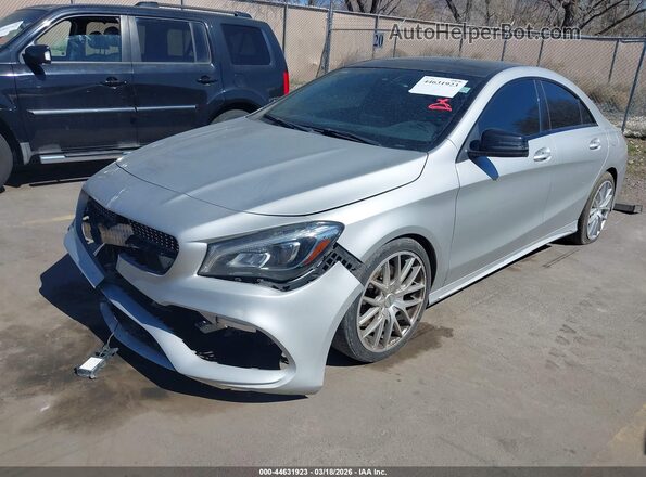 WDDSJ4EBXJN591102 2018 MERCEDES-BENZ CLA 250 Silver Передня ліва чверть