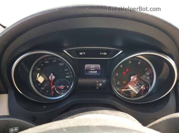 WDDSJ4EBXKN709022 2019 MERCEDES-BENZ CLA-CLASS Белый Вид щитка приборов