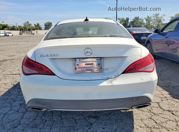 WDDSJ4EBXKN709022 2019 MERCEDES-BENZ CLA-CLASS Белый Вид сзади