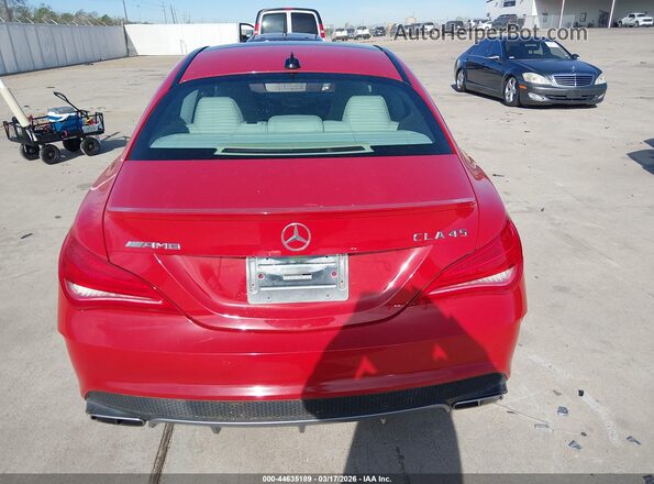 WDDSJ5CB0GN355284 2016 MERCEDES-BENZ AMG CLA 45 Красный 