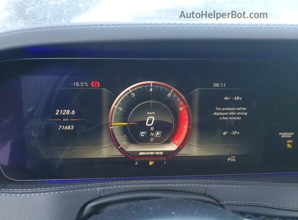 WDDUF6EB3KA418522 2019 MERCEDES-BENZ S Black 
