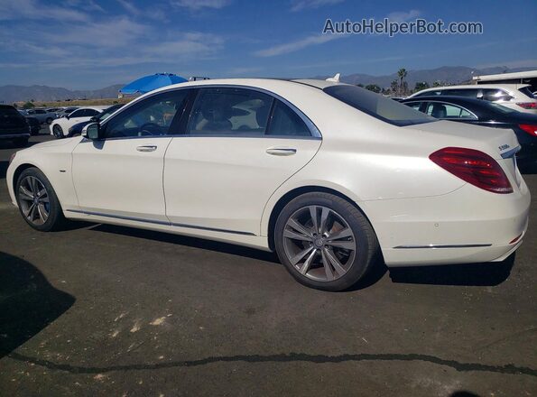 WDDUG6DB5HA296527 2017 MERCEDES-BENZ S Белый Задняя левая четверть