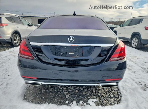 WDDUG6EB0KA423500 2019 MERCEDES-BENZ S Black Widok z tyłu
