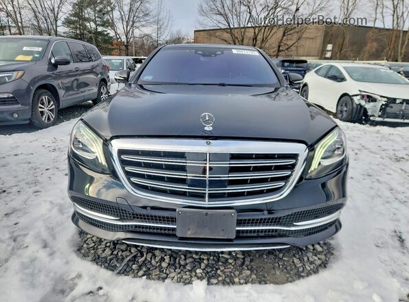 WDDUG6EB0KA423500 2019 MERCEDES-BENZ S Black Widok z przodu