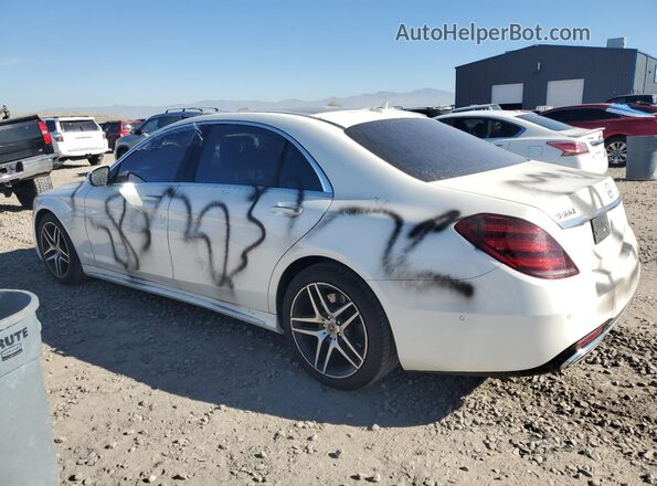 WDDUG6EB2JA388523 2018 MERCEDES-BENZ S White უკანა მარცხენა