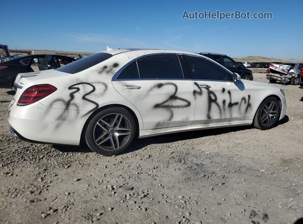 WDDUG6EB2JA388523 2018 MERCEDES-BENZ S White უკანა მარჯვენა