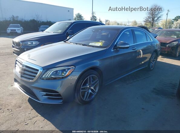 WDDUG6EB2KA476408 2019 MERCEDES-BENZ S-CLASS Серый Передняя левая четверть