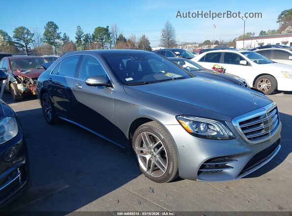 WDDUG6EB2KA476408 2019 MERCEDES-BENZ S-CLASS Серый Вид задней части салона