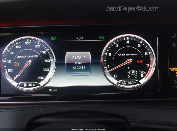 WDDUG7JB3GA217896 2016 MERCEDES-BENZ AMG S 63 Black უკანა სავარძლების ხედი