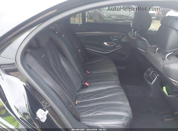 WDDUG7JB3GA217896 2016 MERCEDES-BENZ AMG S 63 Black VIN კოდის სტიკერის ხედი