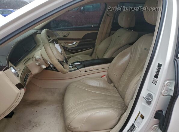 WDDUG7JB5HA334848 2017 MERCEDES-BENZ S White Սալոնի դիմացի տեսք