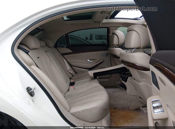 WDDUG7JB9HA286643 2017 MERCEDES-BENZ AMG S 63 White VIN კოდის სტიკერის ხედი