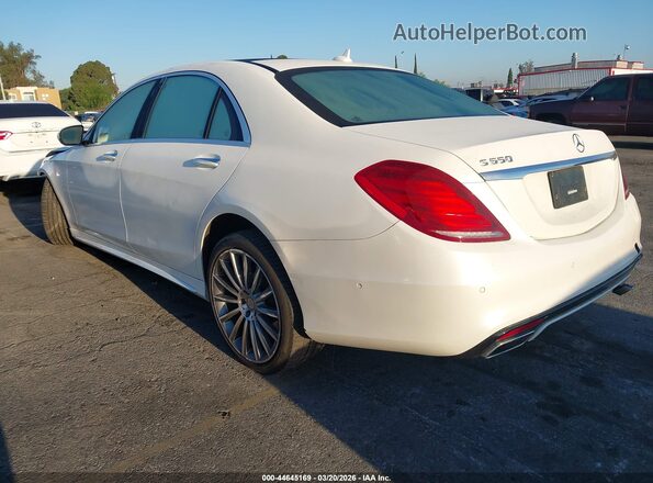 WDDUG8CB0GA211430 2016 MERCEDES-BENZ S-CLASS Белый Задняя левая четверть