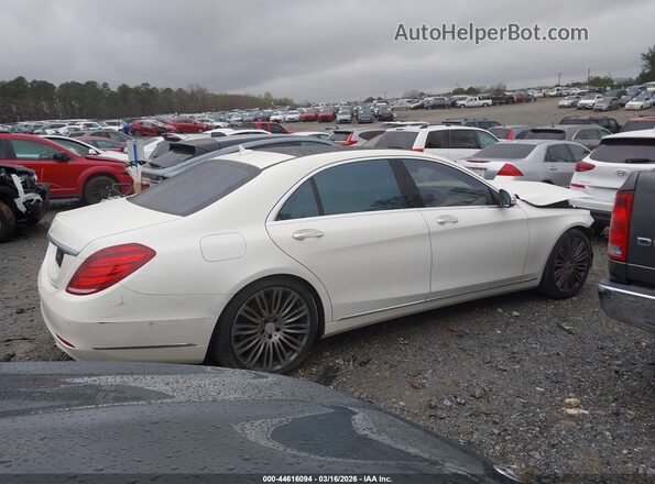WDDUG8CB5GA276368 2016 MERCEDES-BENZ S-CLASS White Vista interior trasera