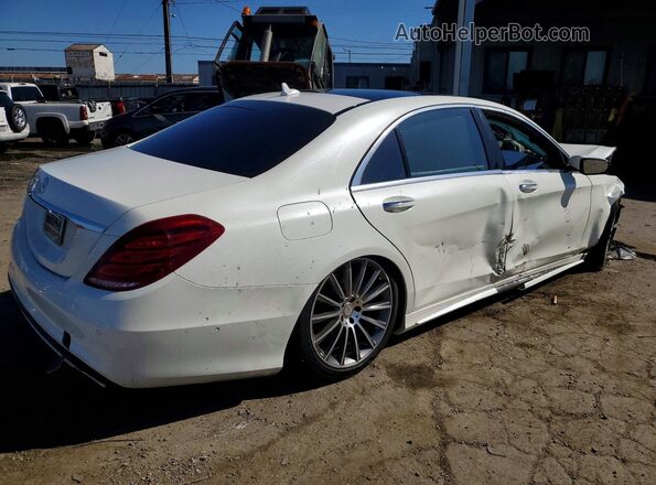 WDDUG8CB6GA241712 2016 MERCEDES-BENZ S White უკანა მარჯვენა