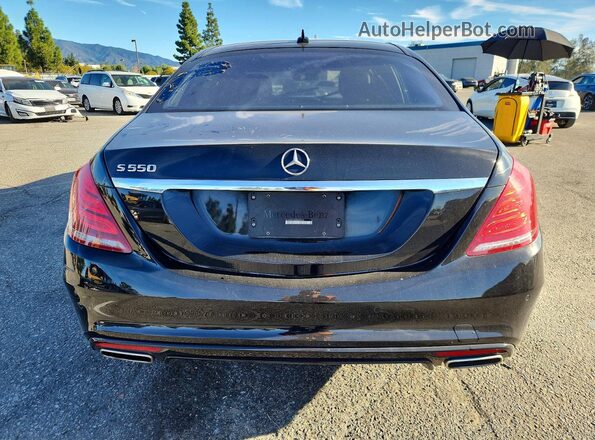 WDDUG8CB6GA253410 2016 MERCEDES-BENZ S Black Вид ззаду