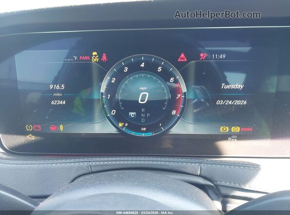 WDDUG8DB2LA519711 2020 MERCEDES-BENZ S-CLASS Black Вид задніх сидінь