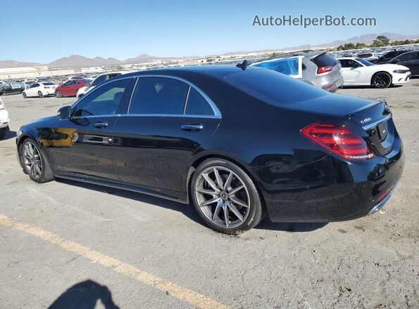 WDDUG8DB4KA495524 2019 MERCEDES-BENZ S Black Tył lewy