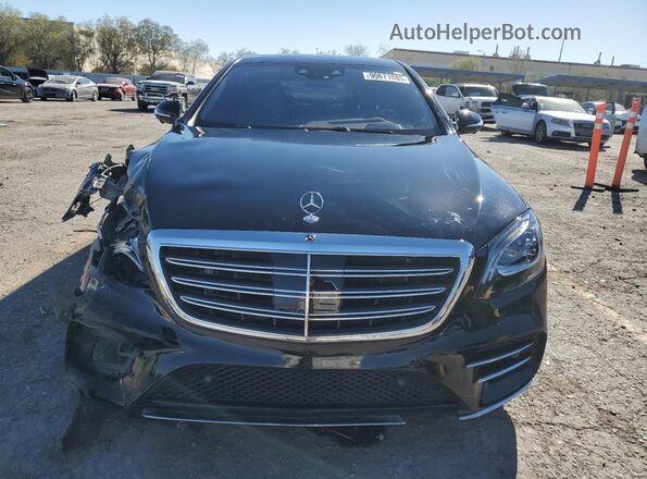 WDDUG8DB4KA495524 2019 MERCEDES-BENZ S Black Widok z przodu