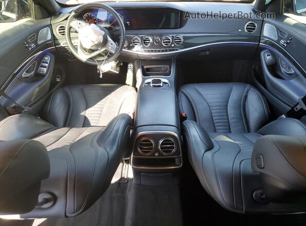 WDDUG8DB4KA495524 2019 MERCEDES-BENZ S Black Widok deski rozdzielczej