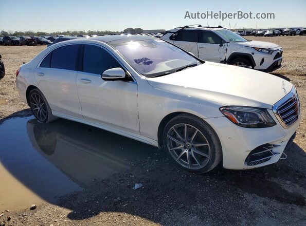 WDDUG8DB5JA414691 2018 MERCEDES-BENZ S White წინა მარჯვენა