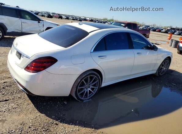 WDDUG8DB5JA414691 2018 MERCEDES-BENZ S White უკანა მარჯვენა